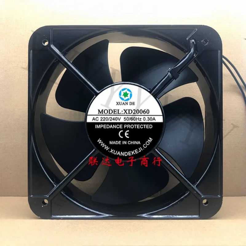 Y+XUANDE XD20060 AC220V/240V 0.3A 20CM AC Axial Fan
Y+XUANDE XD20060 AC220V/240V 0.3A 20CM AC Axial Fan
