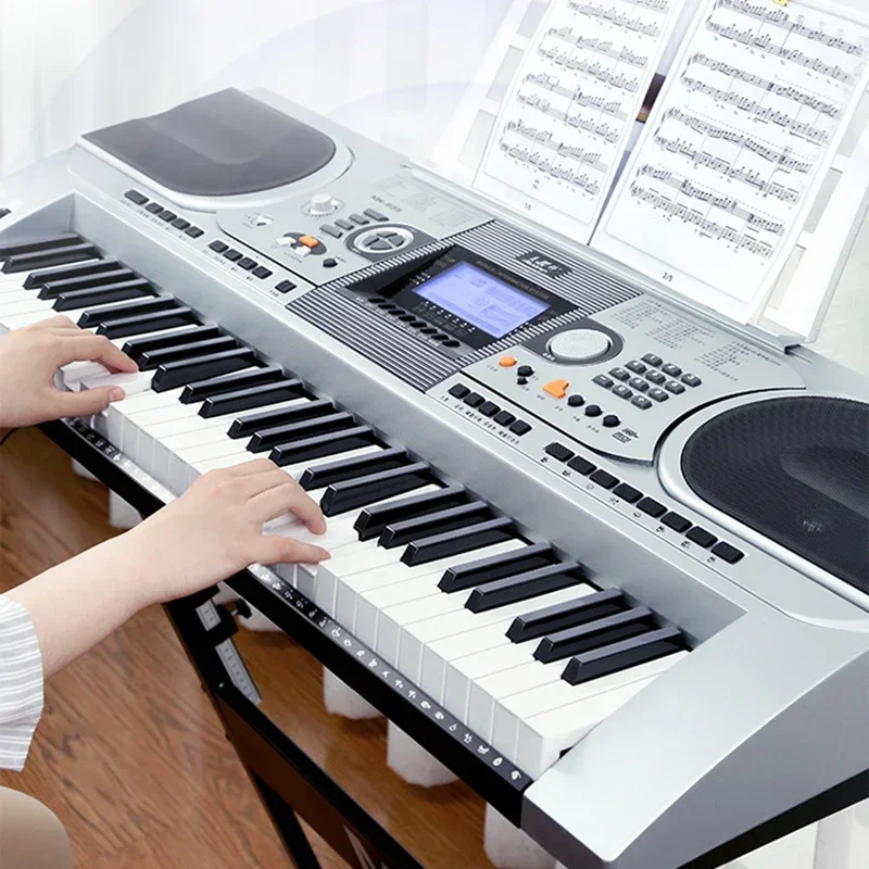 Midi Keyboard Electronic Organ 61 Key Keyboard Learning Electronic Piano Adult Orgue Electronique Electric Instrument WK50EP
Midi Keyboard Electronic Organ 61 Key Keyboard Learning Electronic Piano Adult Orgue Electronique Electric Instrument WK50EP