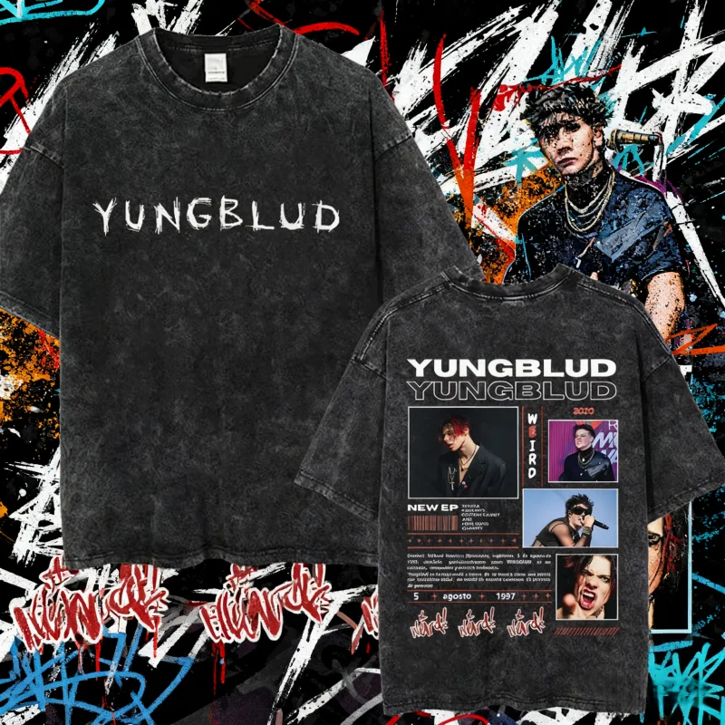 2025 Summer Washed Vintage Yungblud Skeleton Graphics Men Women Alternative Rock Oversized 100% Pure Cotton Printed T-shirt
2025 Summer Washed Vintage Yungblud Skeleton Graphics Men Women Alternative Rock Oversized 100% Pure Cotton Printed T-shirt