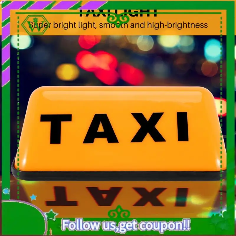 AC34-TAXI Led Indicator Light Sign LED Day Light Car Daytime Running Lights DC 12V 3W Auto Driving Roof Top Cab LED Sign Car Sty
AC34-TAXI Led Indicator Light Sign LED Day Light Car Daytime Running Lights DC 12V 3W Auto Driving Roof Top Cab LED Sign Car Sty
