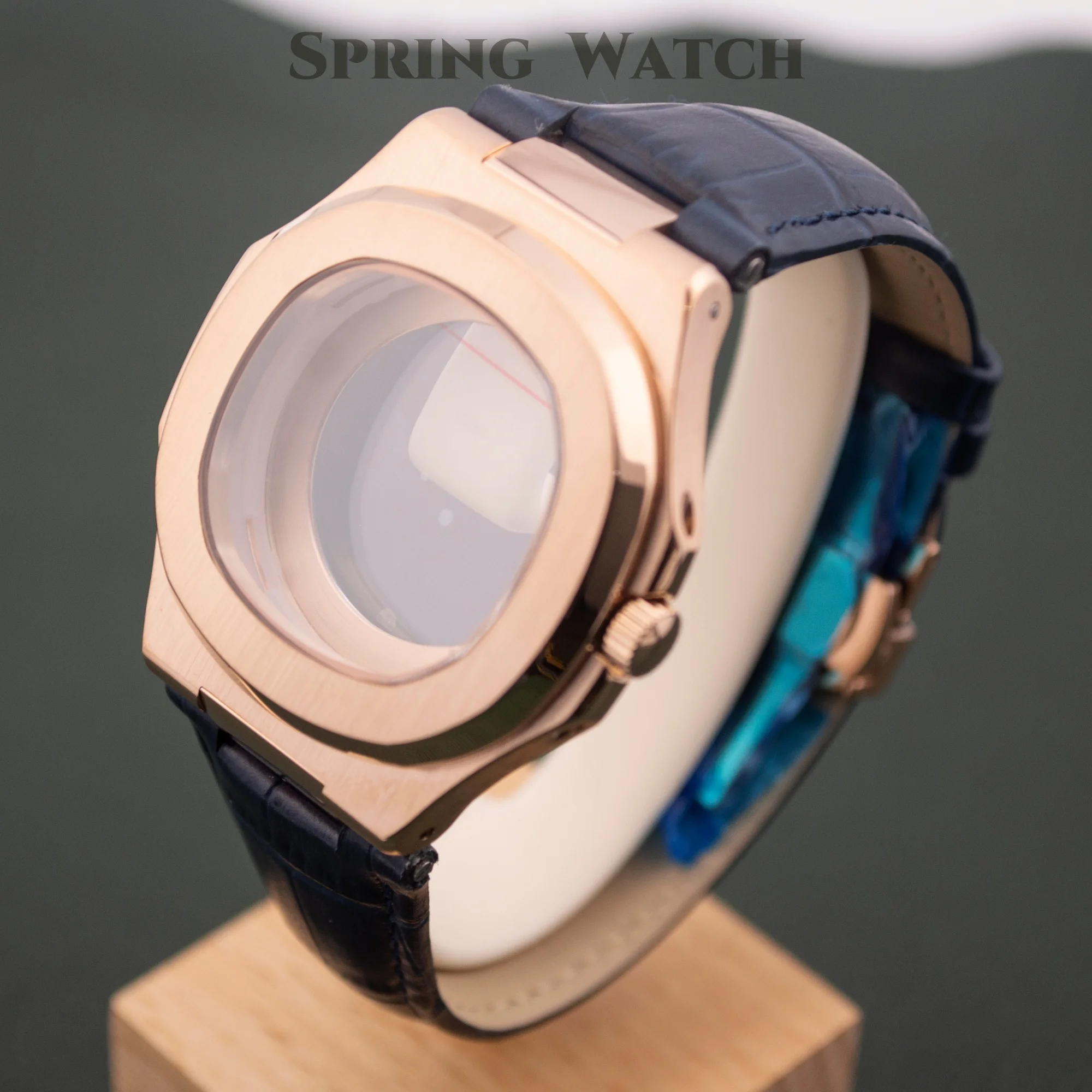 NH35 Watch Case Strap for Nautilus Case Sapphire Glass Case Genuine Leather Band fit NH34 NH35 NH36 NH38 Movement Watch Case
NH35 Watch Case Strap for Nautilus Case Sapphire Glass Case Genuine Leather Band fit NH34 NH35 NH36 NH38 Movement Watch Case