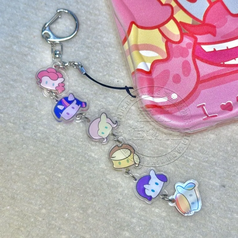 My Magical Little Ponys Creative Beaded Keychain Strings Cute Phone Chains Trendy Peripheral Decorations Delicate Decorative
My Magical Little Ponys Creative Beaded Keychain Strings Cute Phone Chains Trendy Peripheral Decorations Delicate Decorative