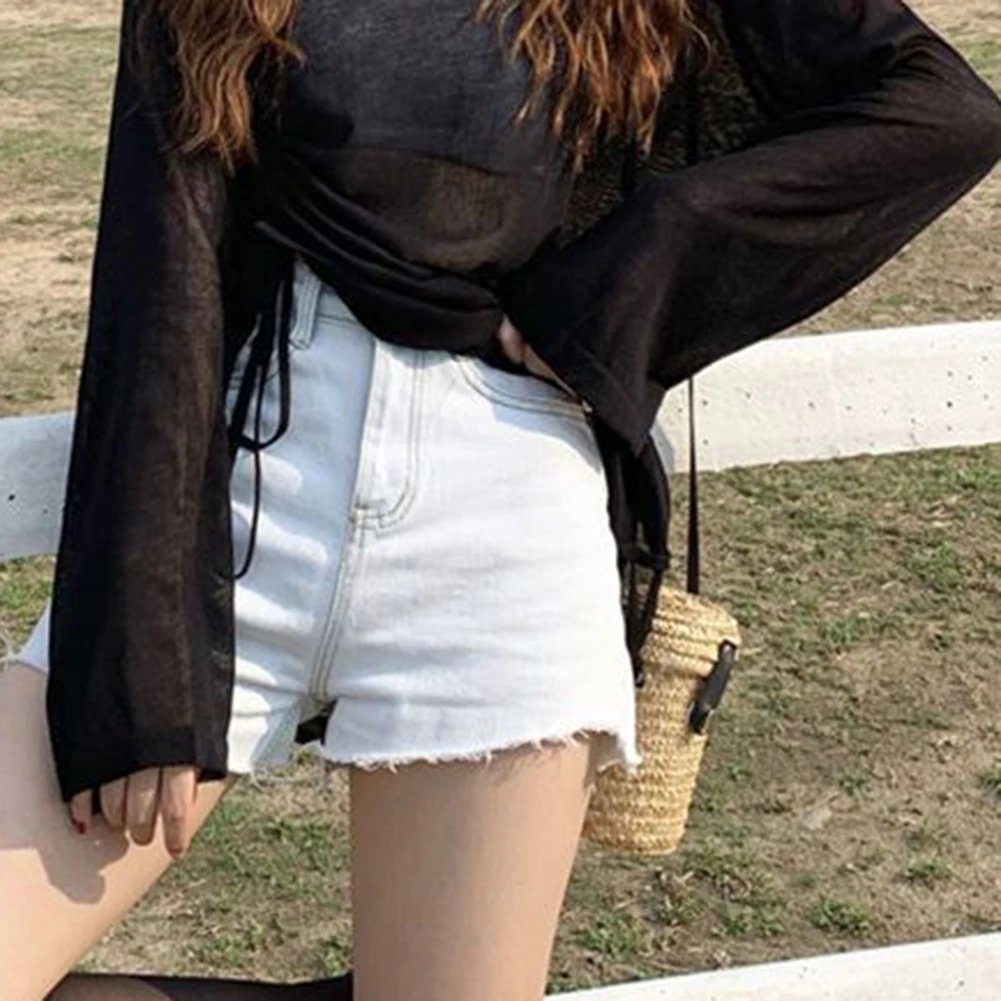 Club Use Daily Wear Long-Sleeved Drawstring Top Casual Outdoor Wear Comfortable Summer Wear For Women Casual Clothing L M
Club Use Daily Wear Long-Sleeved Drawstring Top Casual Outdoor Wear Comfortable Summer Wear For Women Casual Clothing L M