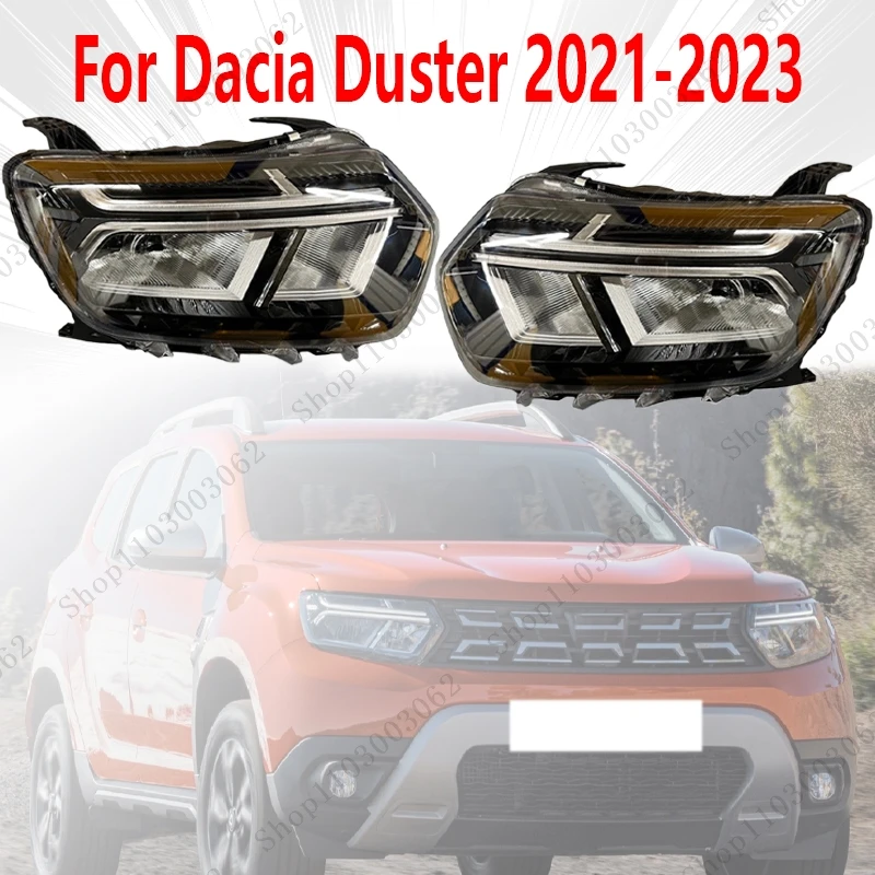 Headlight Assembly For Dacia Duster 2021-2023 Car Exterior Headlights Daytime Running Lights Turn Signals 260602465R 260106194R
Headlight Assembly For Dacia Duster 2021-2023 Car Exterior Headlights Daytime Running Lights Turn Signals 260602465R 260106194R