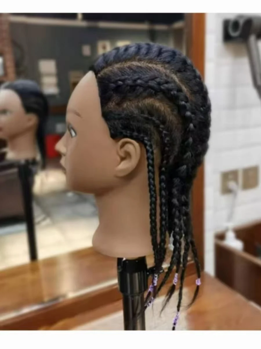 Манекен-голова с афро-прической для плетения косичек, 100% натуральные волосы, тренировочная голова-манекен для парикмахерских салонов
Манекен-голова с афро-прической для плетения косичек, 100% натуральные волосы, тренировочная голова-манекен для парикмахерских салонов