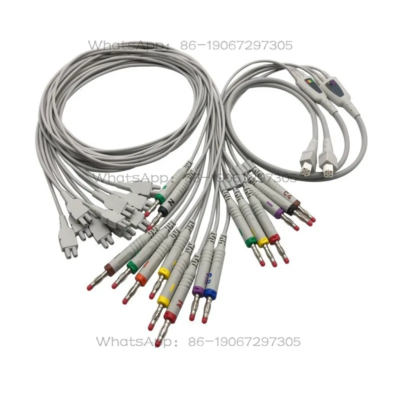 SE-18 SE-151518 ECG lead wire banana plug
SE-18 SE-151518 ECG lead wire banana plug