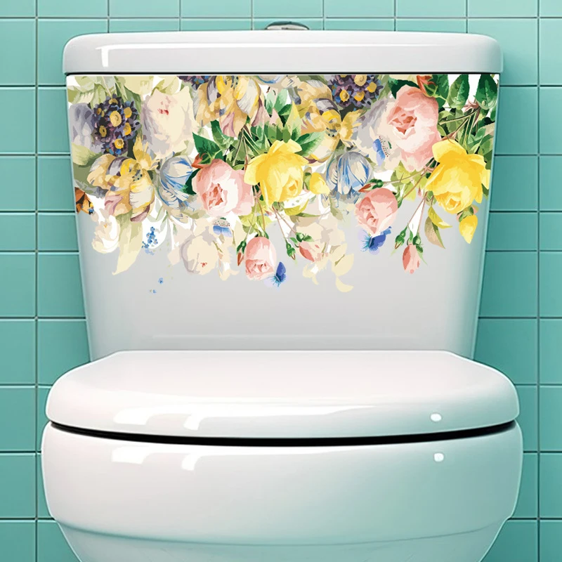 Colorful Flowers And Animals Diy Self-Adhesive Toilet Decals For Home Bathroom Restroom Decor Wc Self Adhesive Mural S3
Colorful Flowers And Animals Diy Self-Adhesive Toilet Decals For Home Bathroom Restroom Decor Wc Self Adhesive Mural S3