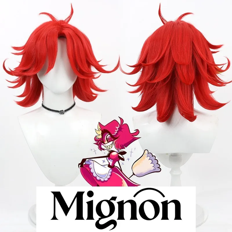 Hazbin Hotel Niffty Косплей Парик Зубчатый верх Многослойный против вьющихся волос
Hazbin Hotel Niffty Косплей Парик Зубчатый верх Многослойный против вьющихся волос