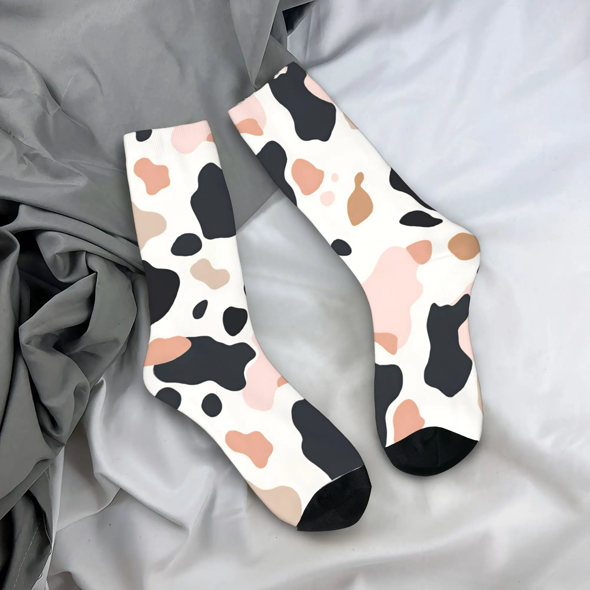 Cow Print Design Stockings Printed Leisure Socks Spring Anti Skid Socks Couple Outdoor High Quality Socks
Cow Print Design Stockings Printed Leisure Socks Spring Anti Skid Socks Couple Outdoor High Quality Socks