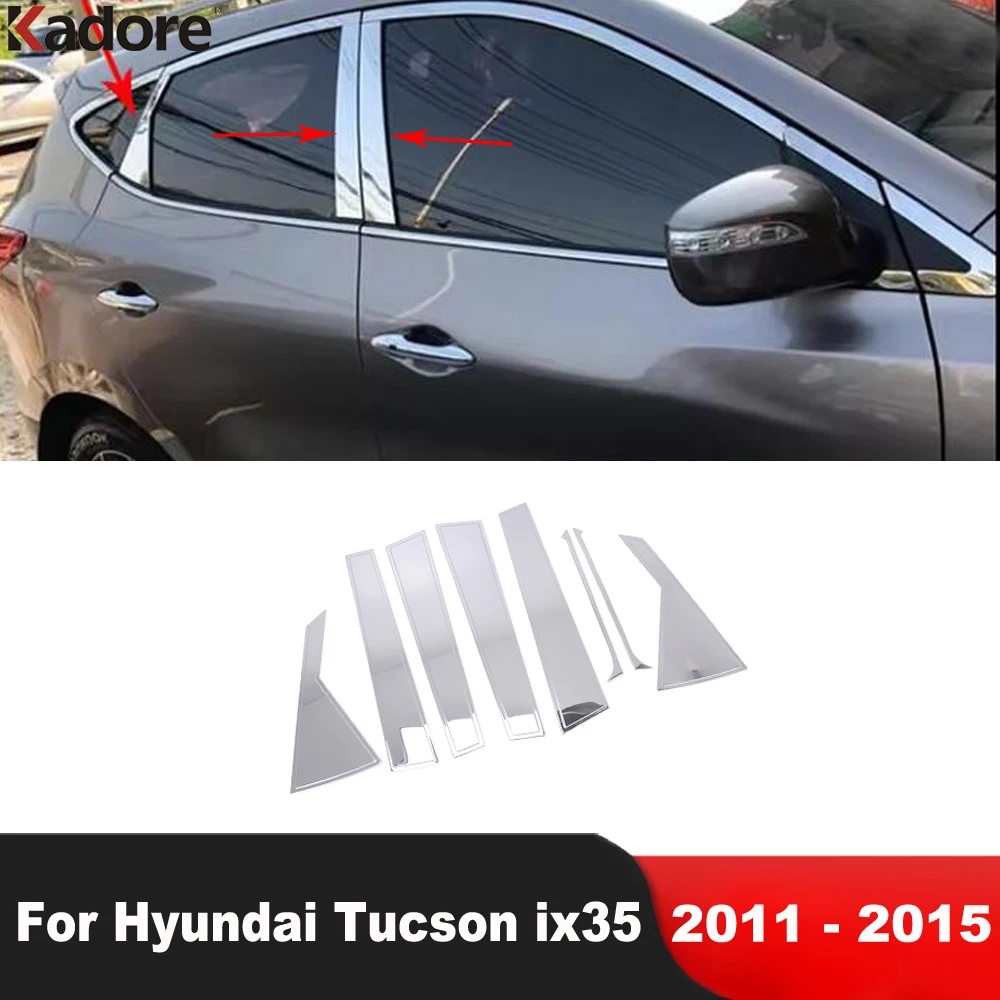 Window Center Pillar Cover Trim For Hyundai Tucson ix35 2011 2012 2013 2014 2015 Steel Car B C Pillars Post Strip Accessories
Window Center Pillar Cover Trim For Hyundai Tucson ix35 2011 2012 2013 2014 2015 Steel Car B C Pillars Post Strip Accessories