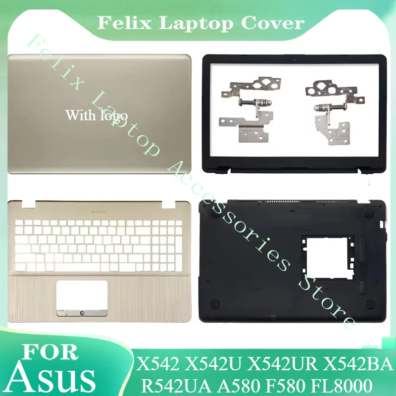 New For Asus X542 X542U X542UR X542BA R542UA A580 F580 FL8000 LCD Back Cover Front Bezel Palmrest Bottom Case Screen Back Cover
New For Asus X542 X542U X542UR X542BA R542UA A580 F580 FL8000 LCD Back Cover Front Bezel Palmrest Bottom Case Screen Back Cover