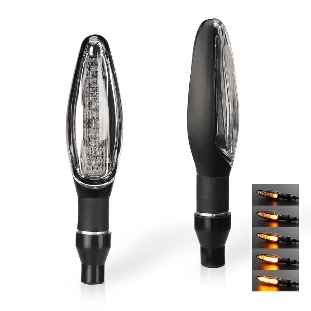 E-Mark Front Rear Aluminum Flasher Dynamic Sequential LED Blinker Indicator Turn Signal Light for Motorcycle
E-Mark Front Rear Aluminum Flasher Dynamic Sequential LED Blinker Indicator Turn Signal Light for Motorcycle