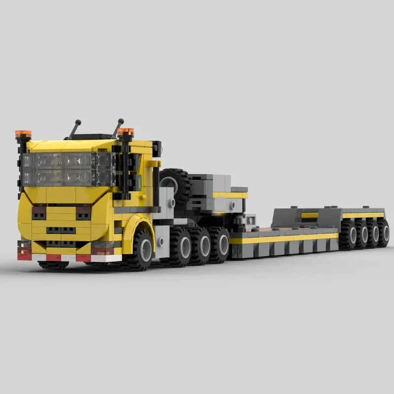 Construction Heavy Low-Loader DIY Assembly Bricks Creative City Truck Model MOC Building Blocks Toys Collection Display Gifits
Construction Heavy Low-Loader DIY Assembly Bricks Creative City Truck Model MOC Building Blocks Toys Collection Display Gifits