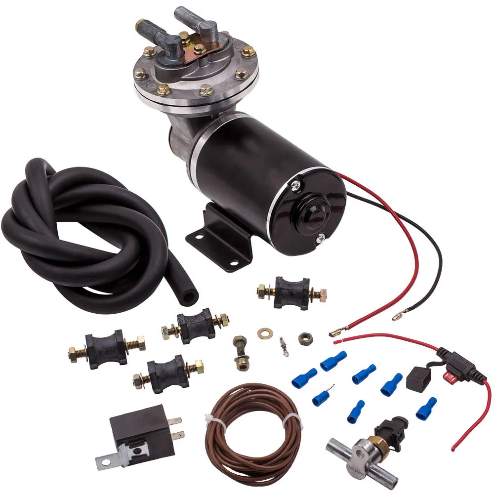 Universal 12V Electric Vacuum Pump Kit For Power Brake Booster
Universal 12V Electric Vacuum Pump Kit For Power Brake Booster