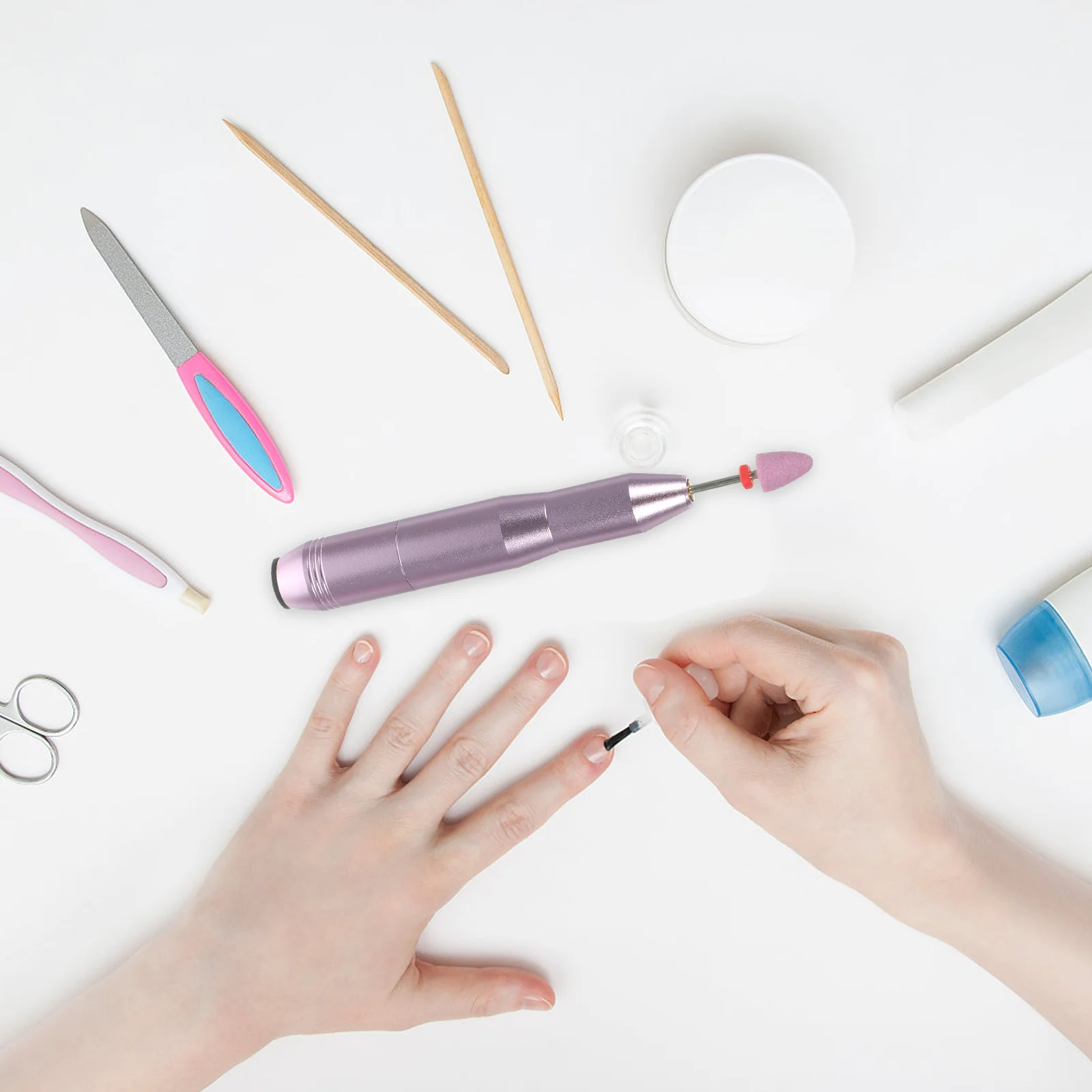 1 Set Portable Electric Polisher Kit Premium Manicure Grinding Machine For Art Care Nail Salon Tool Nail Trimmer Polishing Tool
1 Set Portable Electric Polisher Kit Premium Manicure Grinding Machine For Art Care Nail Salon Tool Nail Trimmer Polishing Tool