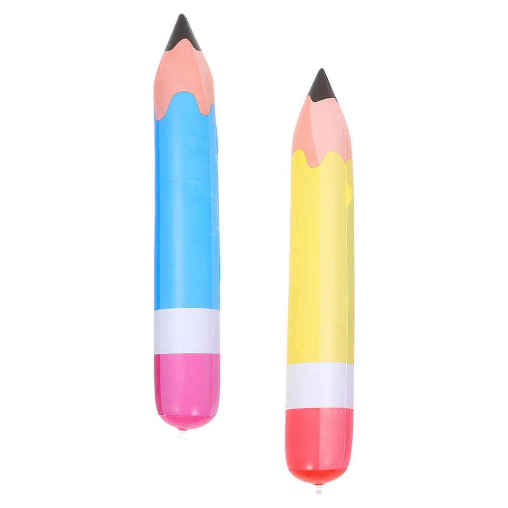 2 Pcs Inflatable Pencil Balloon Back to School Balloons Decorate Party Decorations Pvc Fringe
2 Pcs Inflatable Pencil Balloon Back to School Balloons Decorate Party Decorations Pvc Fringe