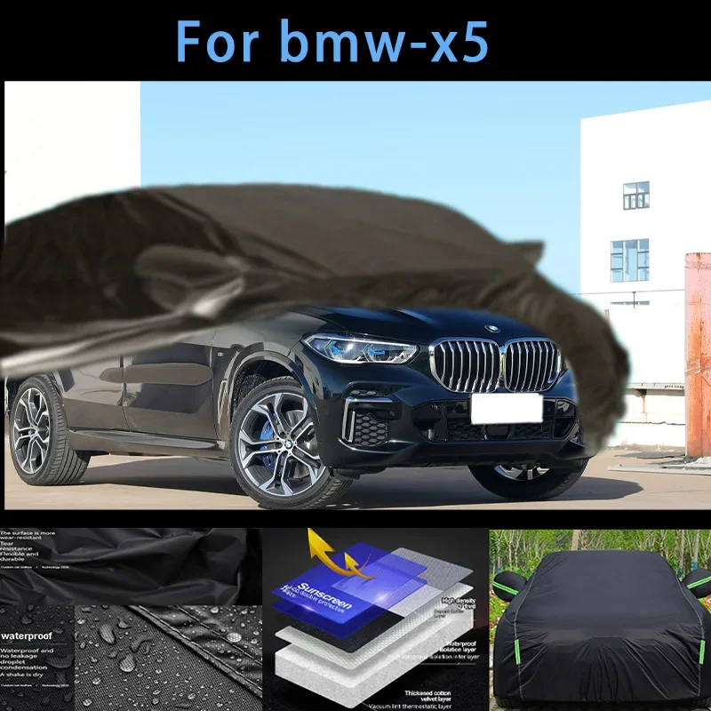 For bmw-x5 Outdoor Protection Full Car Covers Snow Cover Sunshade Waterproof Dustproof Exterior Car accessories
For bmw-x5 Outdoor Protection Full Car Covers Snow Cover Sunshade Waterproof Dustproof Exterior Car accessories