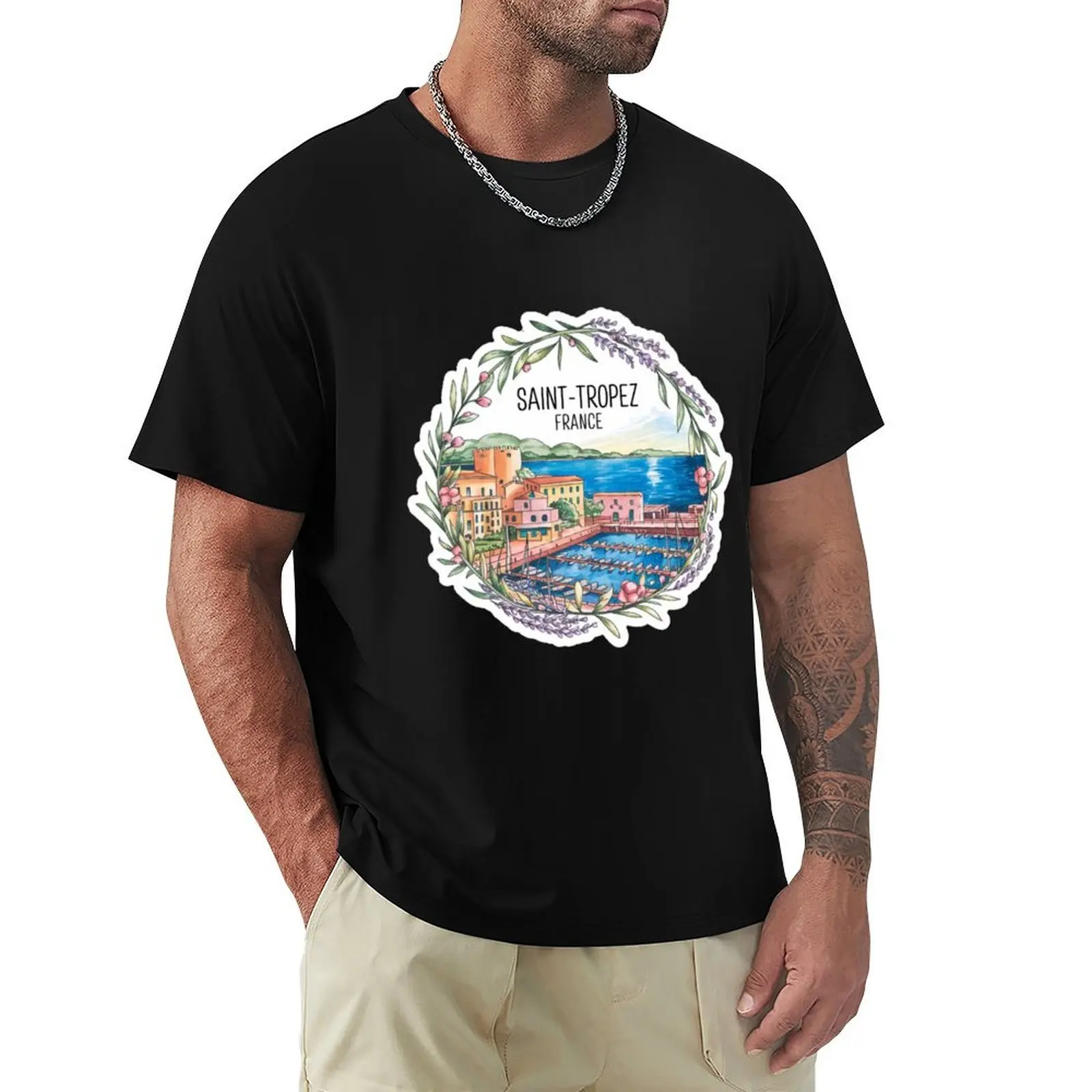 St Tropez France French Riviera - Saint-Tropez Riviera Glamour Vintage Travel Sticker T-Shirt
St Tropez France French Riviera - Saint-Tropez Riviera Glamour Vintage Travel Sticker T-Shirt