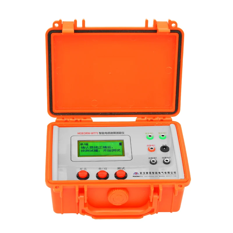 MOEORW-W771 Интеллектуальный дальномер неисправностей кабеля Тестер системы определения местоположения неисправностей кабеля
MOEORW-W771 Интеллектуальный дальномер неисправностей кабеля Тестер системы определения местоположения неисправностей кабеля