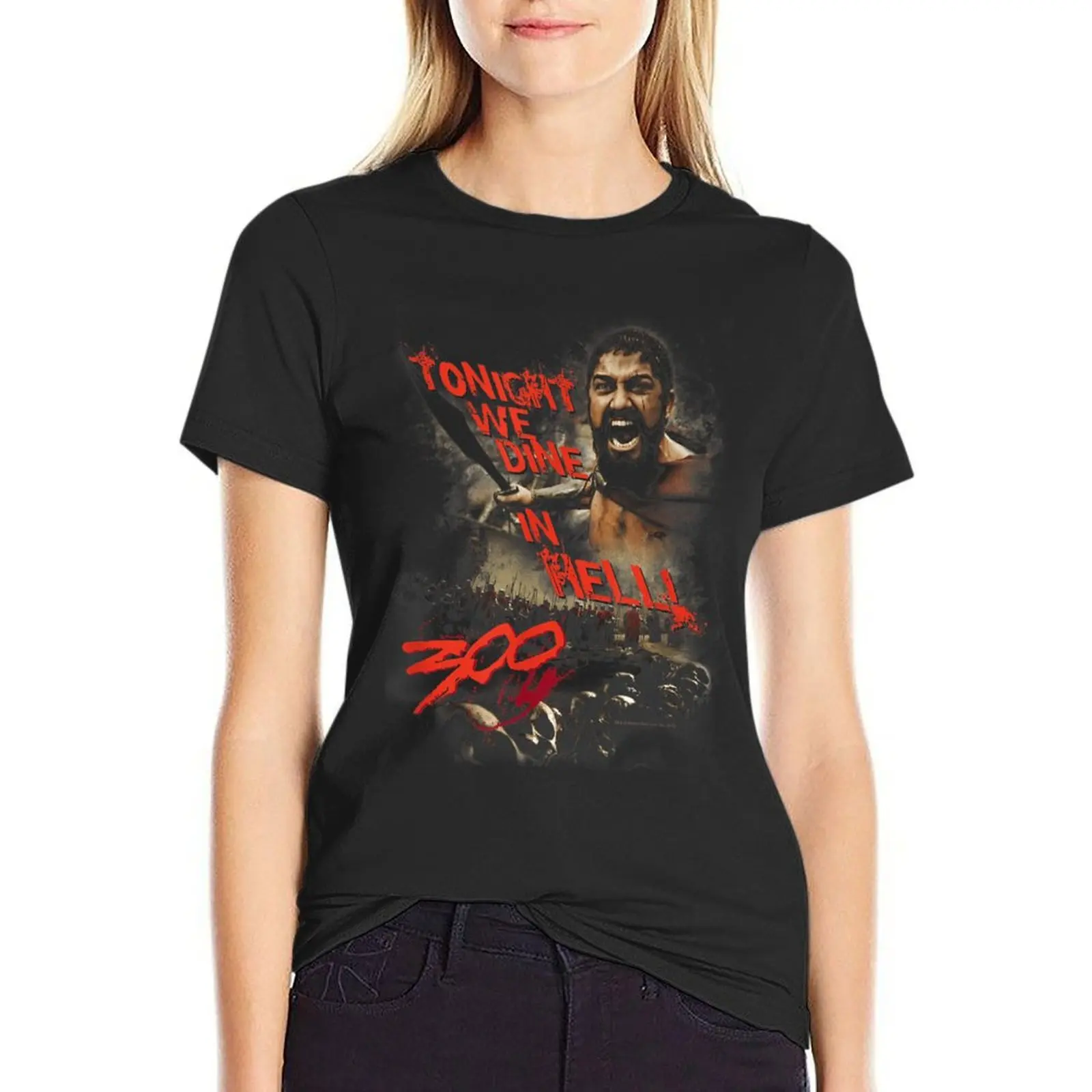 300 Movie T-Shirt korean fashion sports fans Short sleeve tee sweat womans clothing
300 Movie T-Shirt korean fashion sports fans Short sleeve tee sweat womans clothing