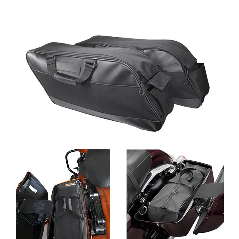 Motorcycle Luggage Rack Liner Saddlebag For Harley Touring Road King Electra Street Glide Ultra Tour FLTR FLHX 93-23
Motorcycle Luggage Rack Liner Saddlebag For Harley Touring Road King Electra Street Glide Ultra Tour FLTR FLHX 93-23