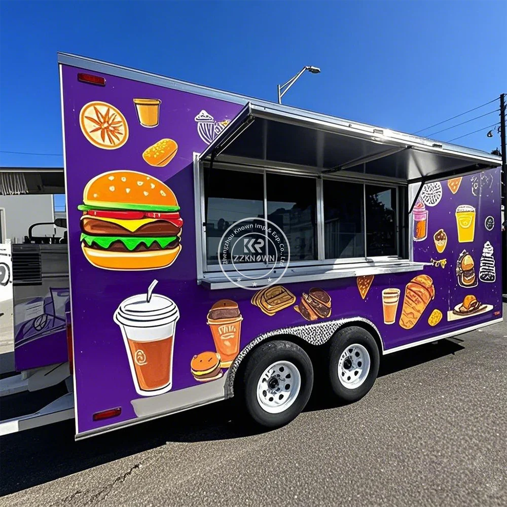 Customized Fast Food Trailer Mobile Restaurant Ice Cream Fast Food Truck With Full Kitchen Hot Dog Trailer
Customized Fast Food Trailer Mobile Restaurant Ice Cream Fast Food Truck With Full Kitchen Hot Dog Trailer