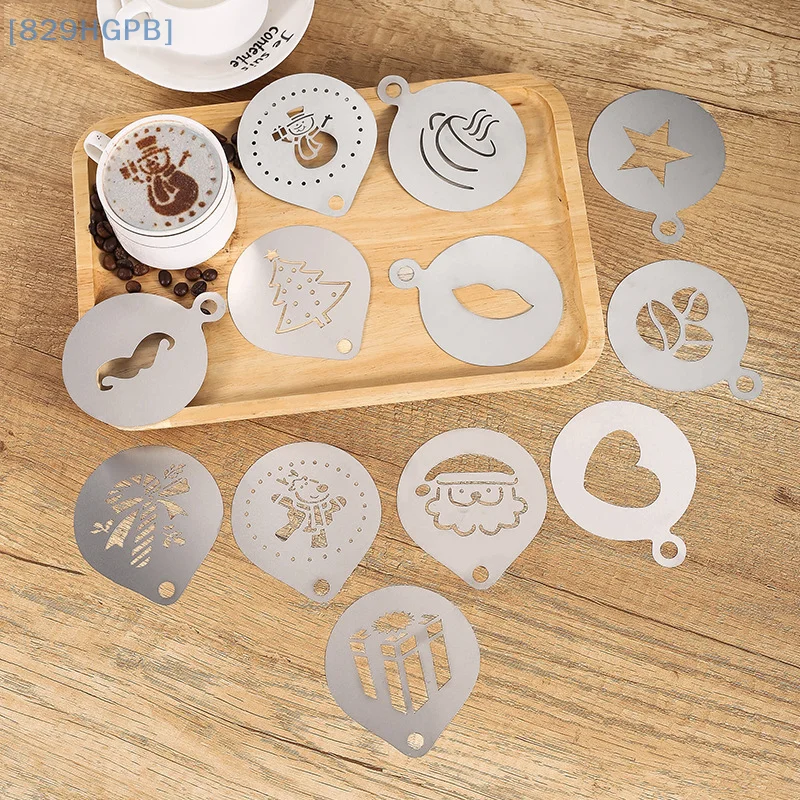 Stainless Steel Coffee Pattern Mold Thick Coffee Foam Spraying Tool Cake Cookie Spray Paint Baking Mold Coffee Decoration Tool
Stainless Steel Coffee Pattern Mold Thick Coffee Foam Spraying Tool Cake Cookie Spray Paint Baking Mold Coffee Decoration Tool