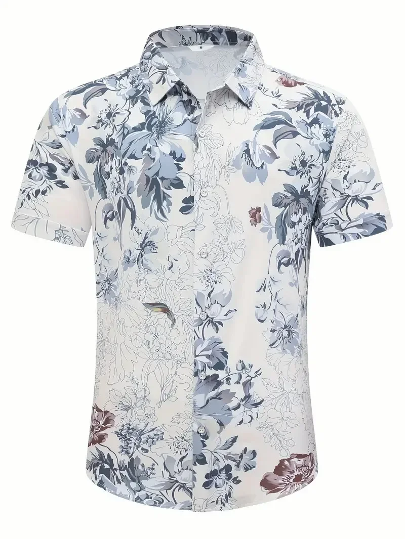 Men's Shirts Short-sleeved, Hawaii Fashion Shirts Summer Men's Short-sleeved Tops 3D Three-dimensional Printing Loose Breathable
Men's Shirts Short-sleeved, Hawaii Fashion Shirts Summer Men's Short-sleeved Tops 3D Three-dimensional Printing Loose Breathable