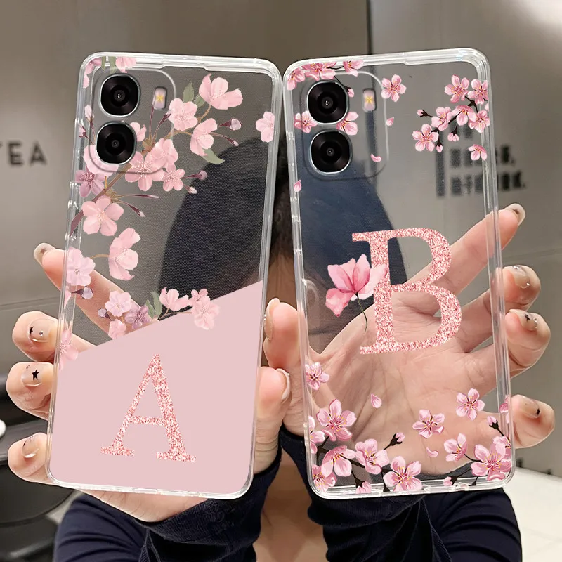 Letter Case For OPPO A6X A6T 4G 5G Coque Capa Fashion Flower Back Cover Transparent Soft Silicone TPU Clear Printing Phone Cases
Letter Case For OPPO A6X A6T 4G 5G Coque Capa Fashion Flower Back Cover Transparent Soft Silicone TPU Clear Printing Phone Cases