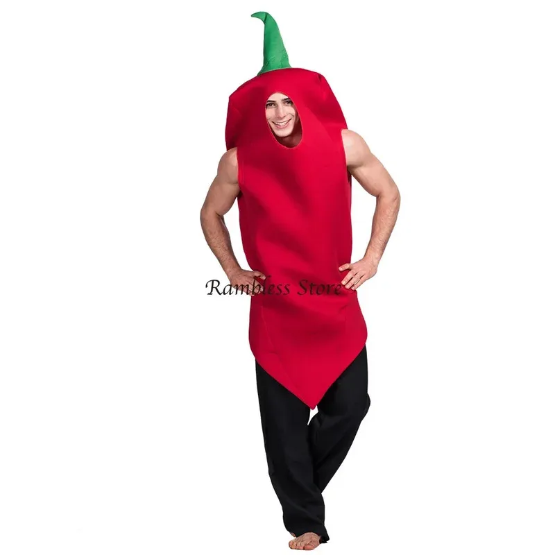 Adults Halloween Vegetables Cosplay Costumes for Carnival Party Dress Up Unisex Chili Hot Pepper Cosplay for Men Women
Adults Halloween Vegetables Cosplay Costumes for Carnival Party Dress Up Unisex Chili Hot Pepper Cosplay for Men Women