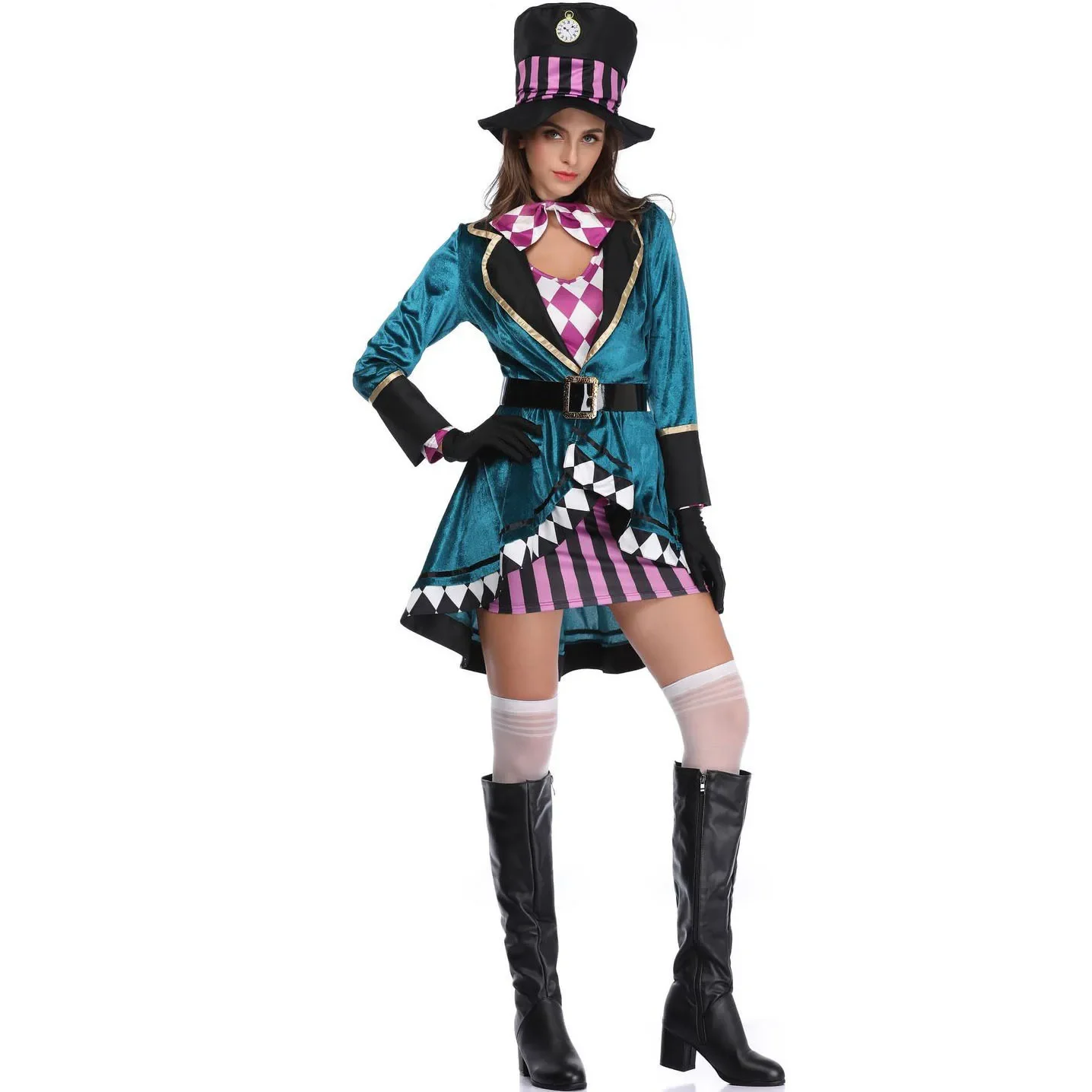 Women's Halloween Costumes Halloween Magician Role Play Dress Up Costume Sexy Magician Costume For Women
Women's Halloween Costumes Halloween Magician Role Play Dress Up Costume Sexy Magician Costume For Women