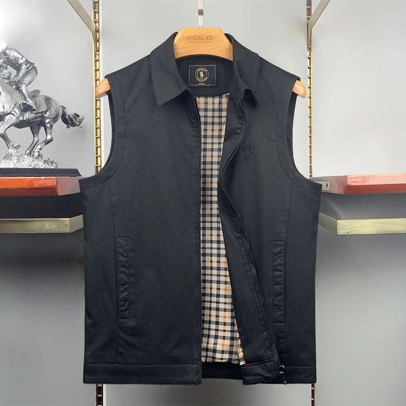 Мужской жилет Paul: повседневный, с воротником, из чистого хлопка, комфортный, весенний, новый, однотонный, простой дизайн
Мужской жилет Paul: повседневный, с воротником, из чистого хлопка, комфортный, весенний, новый, однотонный, простой дизайн