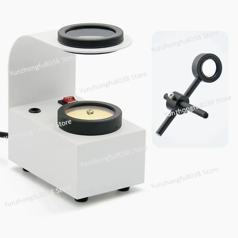 FTP-LED Gemological Polariscope 49mm Polarizer Optical Observation Tools Gem Polariscope with Warm White LED Cold Light Source
FTP-LED Gemological Polariscope 49mm Polarizer Optical Observation Tools Gem Polariscope with Warm White LED Cold Light Source