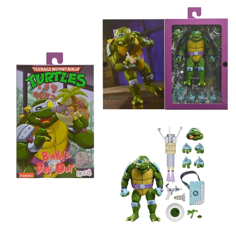 В наличии: NECA 54379 Teenage Mutant Ninja Turtles Binky's Day Out, 7-дюймовая подвижная фигурка, коллекционная модель, украшение для дома.
В наличии: NECA 54379 Teenage Mutant Ninja Turtles Binky's Day Out, 7-дюймовая подвижная фигурка, коллекционная модель, украшение для дома.