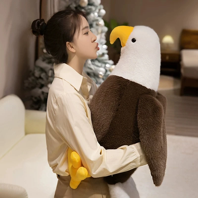 Giant Cartoon Cute Eagle Doll Plush Toy White Hairy Eagle Bird Pillow Doll Children's Doll Birthday Gift 60cm 24inch DY10489
Giant Cartoon Cute Eagle Doll Plush Toy White Hairy Eagle Bird Pillow Doll Children's Doll Birthday Gift 60cm 24inch DY10489