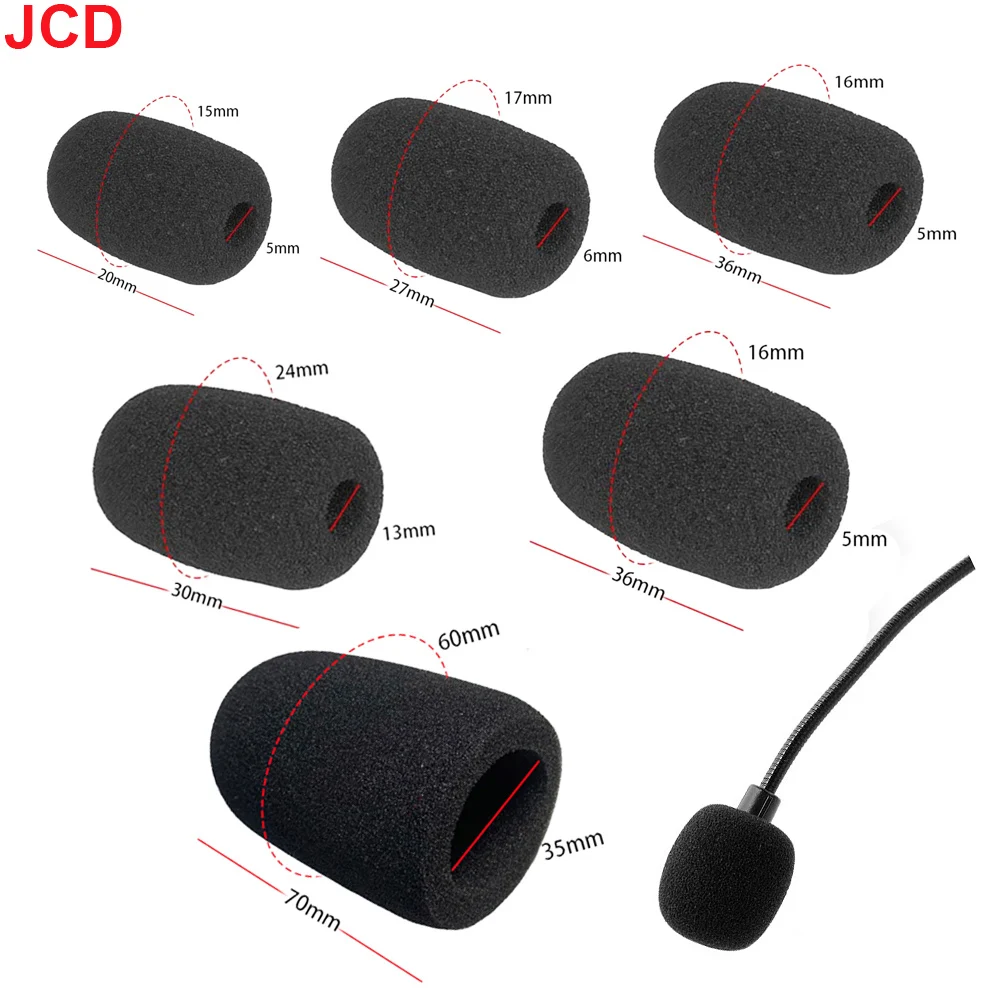 JCD 10pcs Foam Mini Microphone Covers Mic Protector Replacement Covers Headset Windshield Sponge Covers Microphone Cover For Mic
JCD 10pcs Foam Mini Microphone Covers Mic Protector Replacement Covers Headset Windshield Sponge Covers Microphone Cover For Mic