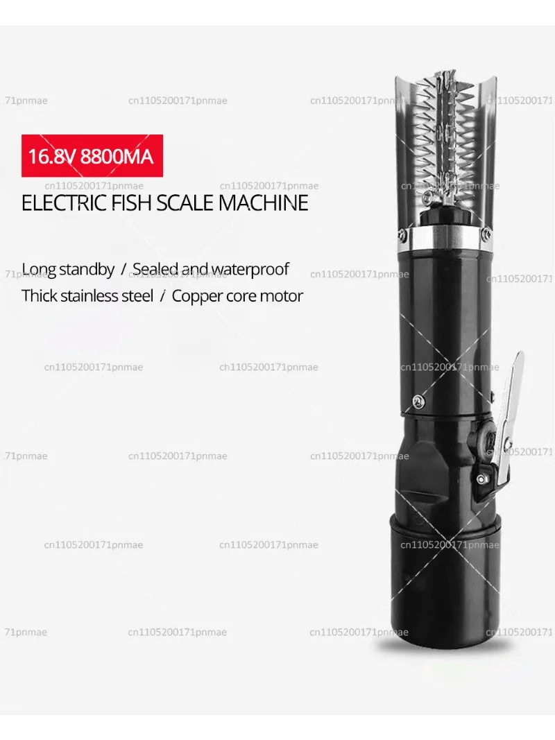 96W Cordless Electric Fish Scaler 8800mAh Rechargeable Battery Fishing Scraper Remover Cleaner Descaler Seafood Tool
96W Cordless Electric Fish Scaler 8800mAh Rechargeable Battery Fishing Scraper Remover Cleaner Descaler Seafood Tool