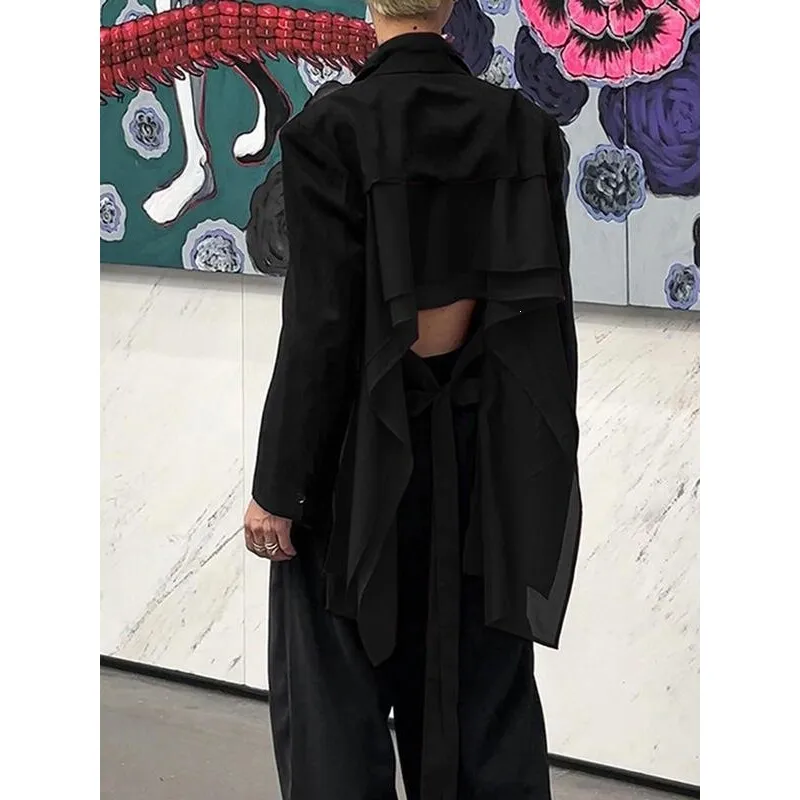 N 86296 Oversized Collar Belted Coat Windbreaker Outerwear Cross-Border Style Princess Sleeve Unisex Spring Season Fashion
N 86296 Oversized Collar Belted Coat Windbreaker Outerwear Cross-Border Style Princess Sleeve Unisex Spring Season Fashion