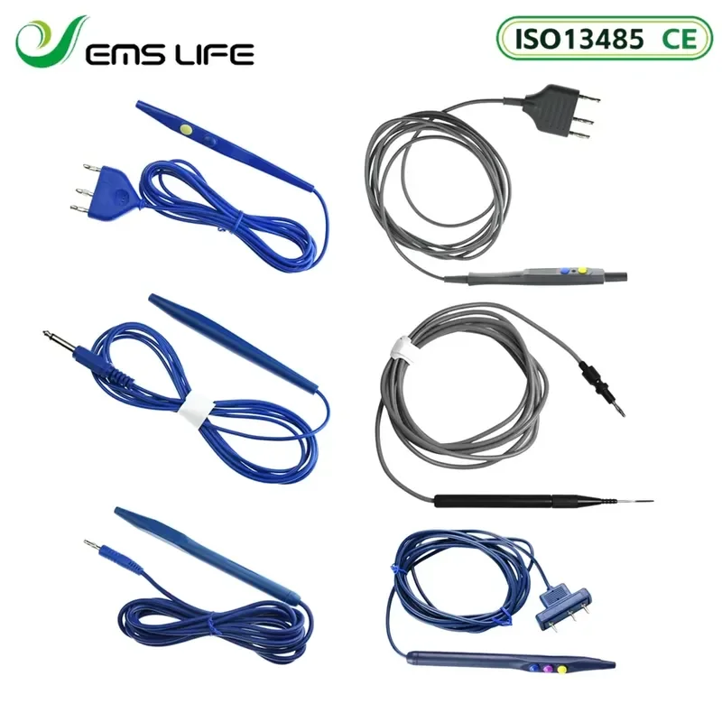 High Voltage Pencil and Knife Hand Foot Control Extendable Pen 3 Meters Silicone Cable ESU Pencil Compatible
High Voltage Pencil and Knife Hand Foot Control Extendable Pen 3 Meters Silicone Cable ESU Pencil Compatible