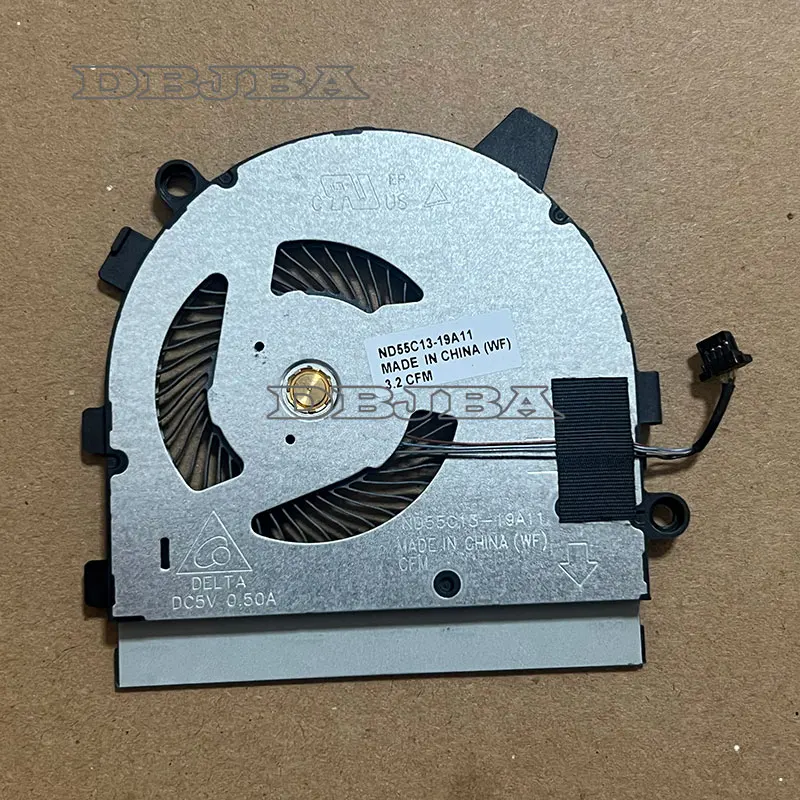 Laptop CPU Cooling Fan For Dell Inspiron 13 7391 2-in-1 ND55C13-19A11 5V 0.5A
Laptop CPU Cooling Fan For Dell Inspiron 13 7391 2-in-1 ND55C13-19A11 5V 0.5A