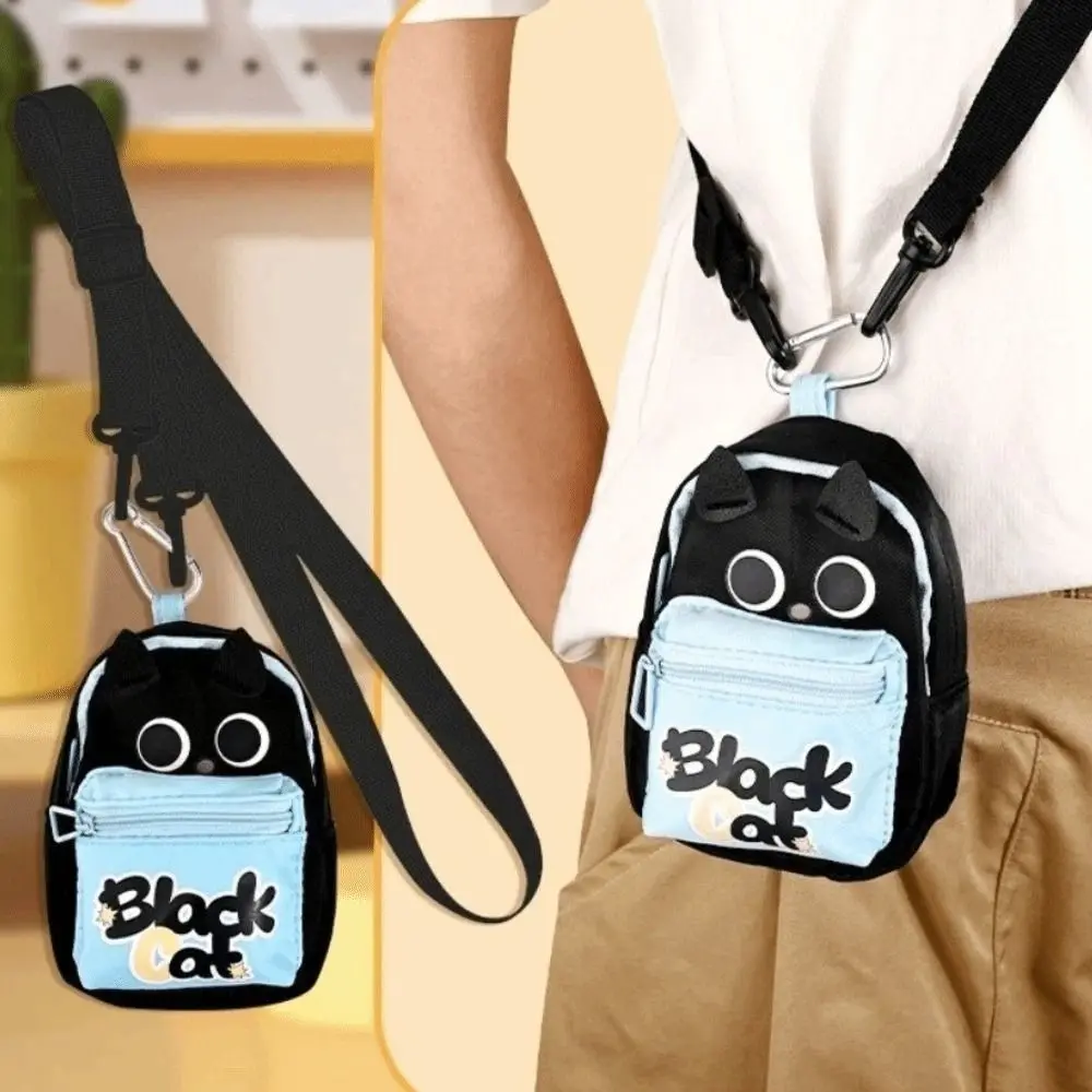 Portable Cartoon Coin Purse Keychain Panda Capybara Pendant Keyring Black Cat Coin Bag Change Bag Women
Portable Cartoon Coin Purse Keychain Panda Capybara Pendant Keyring Black Cat Coin Bag Change Bag Women