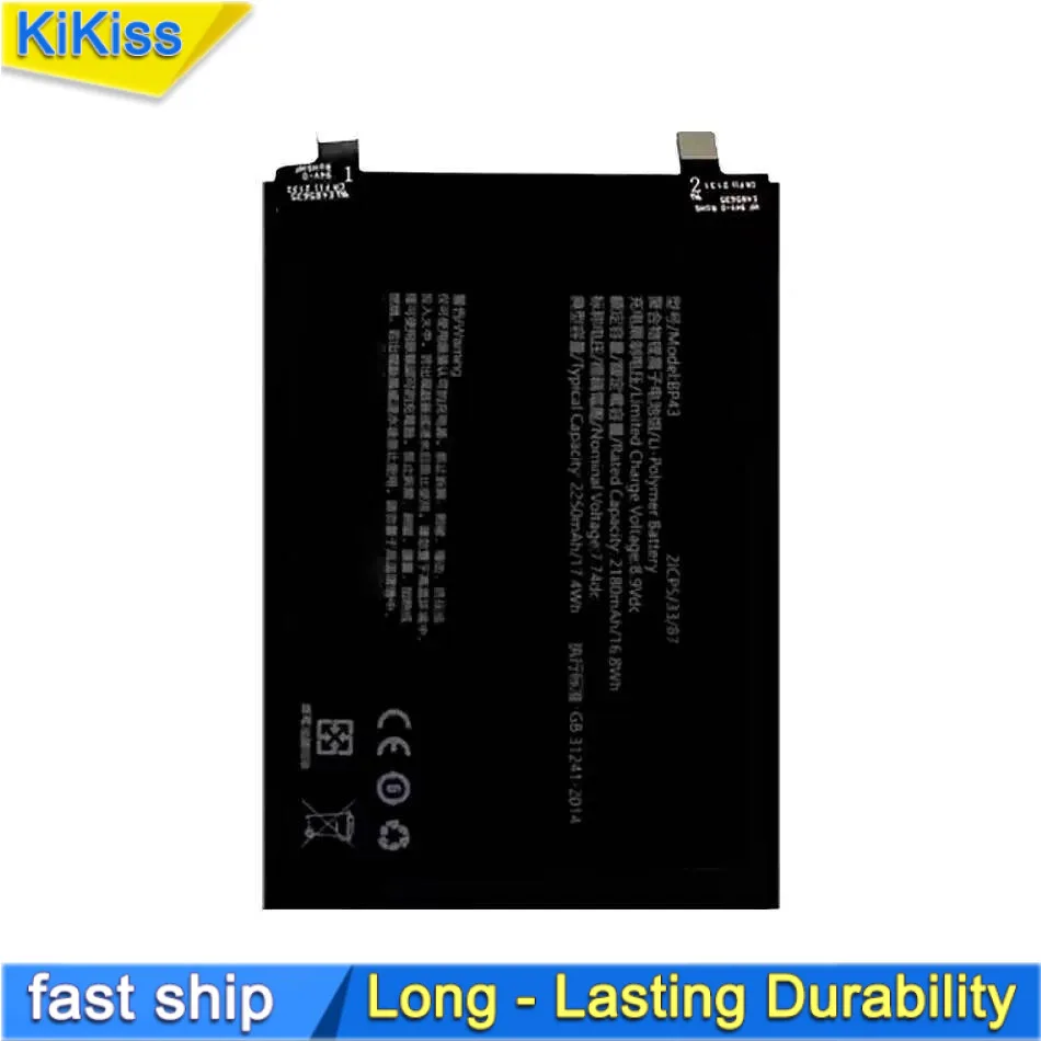 High Compatibility BP43 Mobile Phone Battery For Xiaomi MI Mix 4 Mix4 High-Capacity 2250Mah
High Compatibility BP43 Mobile Phone Battery For Xiaomi MI Mix 4 Mix4 High-Capacity 2250Mah