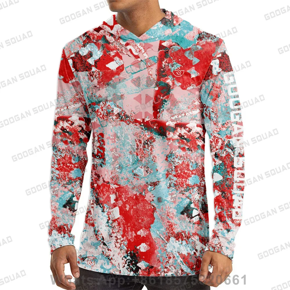 GOOGAN SQUAD Fishing Apparel Men Long Sleeve T-Shirt Hoodies Breathable Angling Gear Children Prints Clothing Camisa De Pesca
GOOGAN SQUAD Fishing Apparel Men Long Sleeve T-Shirt Hoodies Breathable Angling Gear Children Prints Clothing Camisa De Pesca