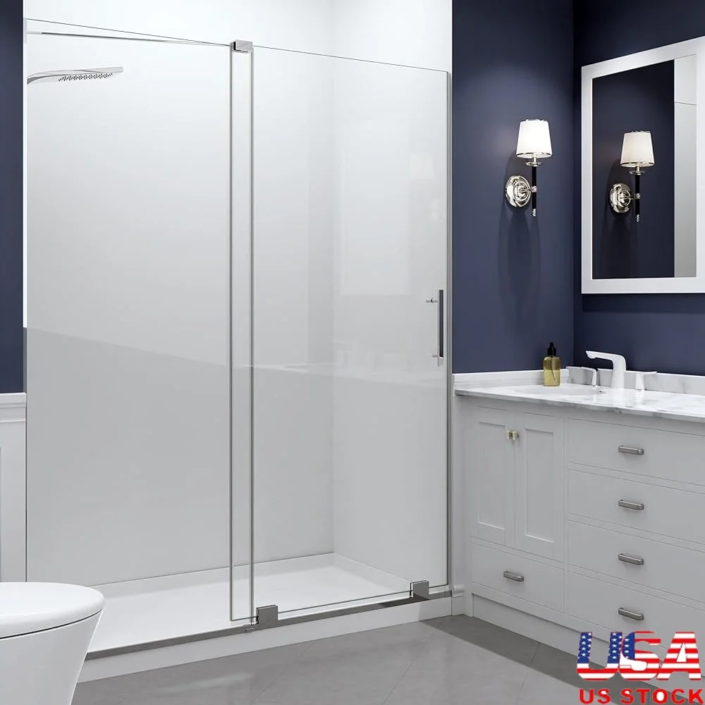 Semi Frameless Shower Door Scratch Resistant Tempered Deco Glass Easy Glide Folding Shower Seat Stainless Steel Teak Wood Safe
Semi Frameless Shower Door Scratch Resistant Tempered Deco Glass Easy Glide Folding Shower Seat Stainless Steel Teak Wood Safe