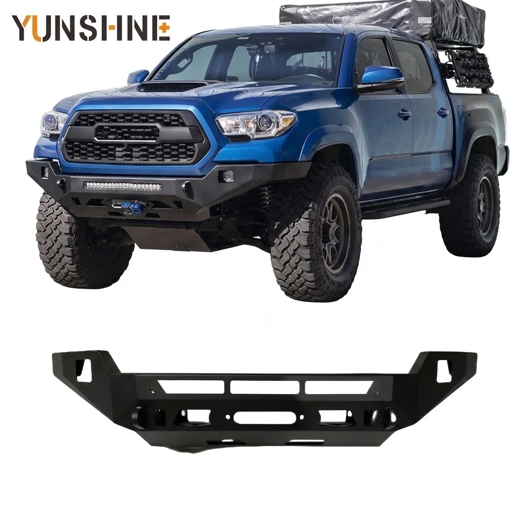 2016 -2022 Car Steel Front Bumper 4x4 Accessories For Toyota Tacoma Car Bumper
2016 -2022 Car Steel Front Bumper 4x4 Accessories For Toyota Tacoma Car Bumper