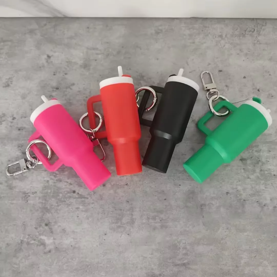 Mini 40oz Tumbler with Handle Shaped Pendant Plastic Cup KeyChain Ornaments for Stanley Cup Accessories
Mini 40oz Tumbler with Handle Shaped Pendant Plastic Cup KeyChain Ornaments for Stanley Cup Accessories