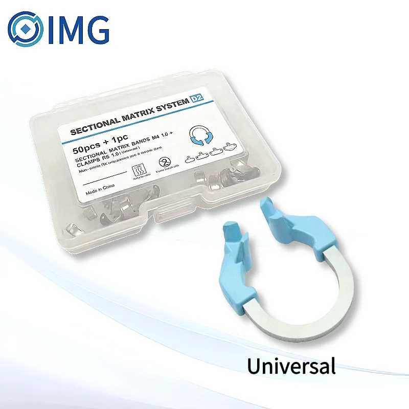 Dental Matrix Ring & Clamp Kit Titanium Alloy Thickened Autoclavable Special for Restoration & Orthodontics Dentistry Instrument
Dental Matrix Ring & Clamp Kit Titanium Alloy Thickened Autoclavable Special for Restoration & Orthodontics Dentistry Instrument
