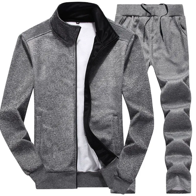 2026 Spring and Autumn Sportswear Suit Men's Stand-up Collar Cardigan Sweatshirt Casual Fashion Trend Men's Two-piece Set
2026 Spring and Autumn Sportswear Suit Men's Stand-up Collar Cardigan Sweatshirt Casual Fashion Trend Men's Two-piece Set