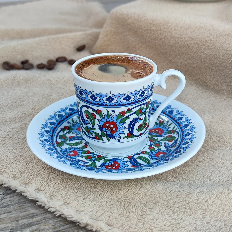 Original Porcelain Coffee Cup European Style Court Wind with Plate Ceramic Concentrated Coffee Cup High Quality Single Piece
Original Porcelain Coffee Cup European Style Court Wind with Plate Ceramic Concentrated Coffee Cup High Quality Single Piece