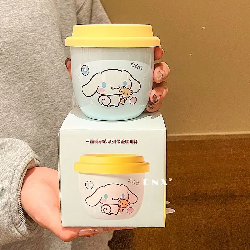 MINISO Hello Kitty Anime Kawaii Ceramic Mug Women Cute Cinnamoroll Milk Breakfast Drinking Cup Children Home Gifts for Girls
MINISO Hello Kitty Anime Kawaii Ceramic Mug Women Cute Cinnamoroll Milk Breakfast Drinking Cup Children Home Gifts for Girls